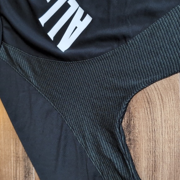 Jordan NBA All Star 2023 Warm Up Shooting Shirt Size LT in Black Nike Dri-Fit - Picture 7 of 11